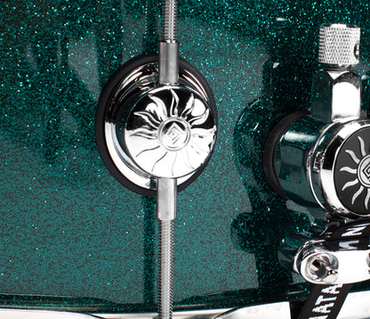 Natal, Snare Drums, STW-S465-BRG, 14" x 6.5", British Racing Green, Natal Cafe Racer British Racing Green Tulip 14" x 6.5" Snare Drum 