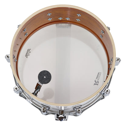 Rogers SuperTen 14" x 6.5" Wood Shell Snare Drum in Red Onyx