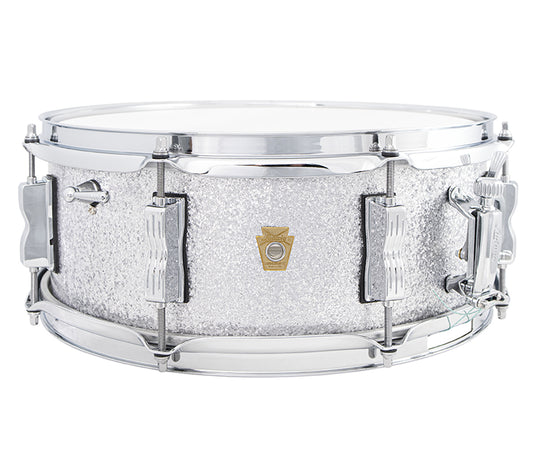 Ludwig Jazz Fest 14" x 5.5" Snare Drum in Silver Sparkle