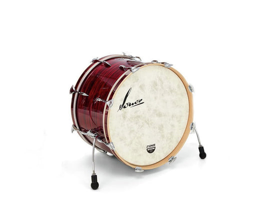 Sonor Vintage 18 x 14 Bass Drum in Vintage Red Oyster Finish Drum Shop