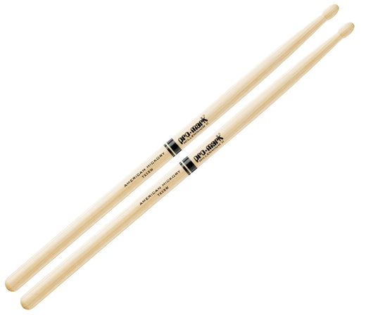 Pro-Mark American Hickory 5B Wood Tip Drumsticks (TX5BW)