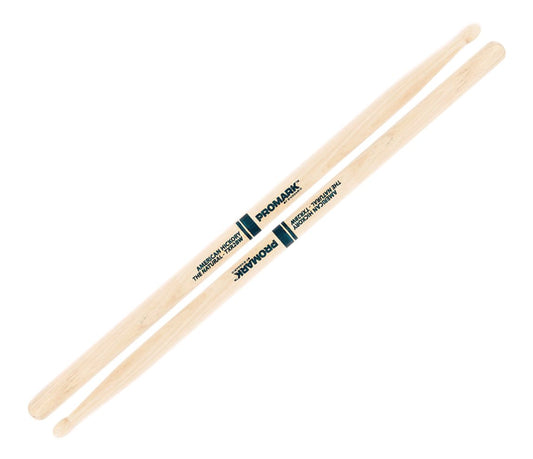 Promark Hickory 2B "The Natural" Wood Tip Drumsticks, Promark, Drumsticks, Hickory, 16.25" x 1.17", Accessories