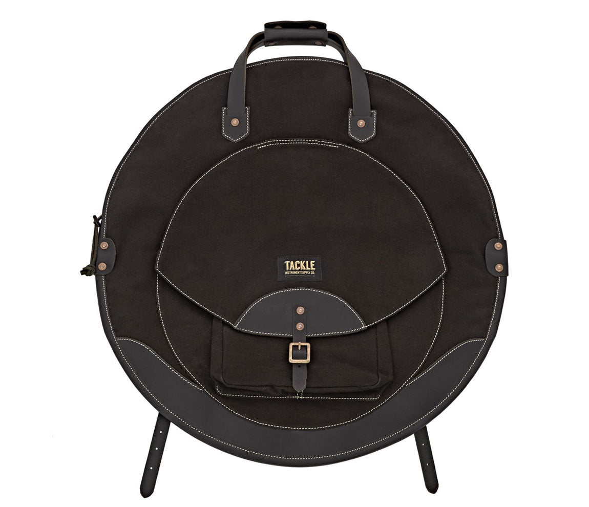 TACKLE 22" BACKPACK CYMBAL BAG (BLACK), Tackle Instrument Supply Co., Bags & Cases, Cymbal Bags & Cases, Black, 22"