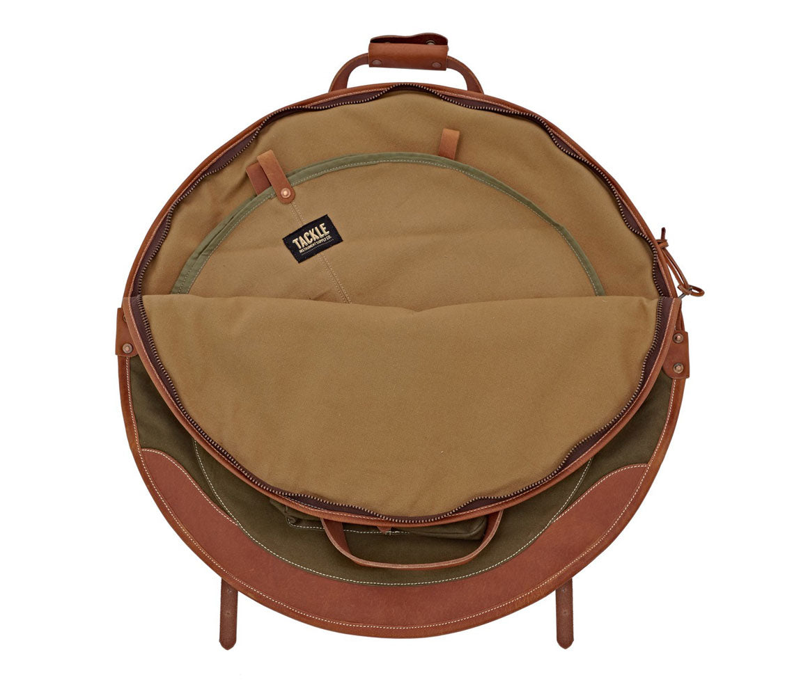 TACKLE 22" BACKPACK CYMBAL BAG (FOREST GREEN), Tackle Instrument Supply Co., Bags & Cases, Cymbal Bags & Cases, Forest Green, 22"