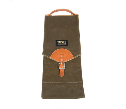 TACKLE WAXED CANVAS COMPACT STICK CASE (FOREST GREEN), Tackle Instrument Supply Co., Bags & Cases, Drumstick Bags & Holders, Canvas, Forest Green