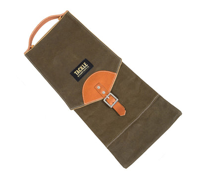 TACKLE WAXED CANVAS COMPACT STICK CASE (FOREST GREEN), Tackle Instrument Supply Co., Bags & Cases, Drumstick Bags & Holders, Canvas, Forest Green