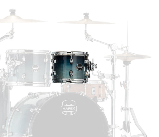 Mapex Saturn Classic 10" x 7" Tom In Teal Blue Fade