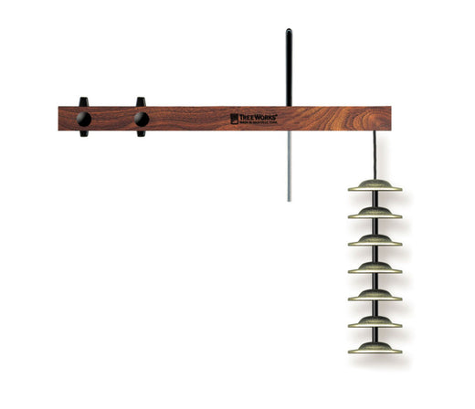 TreeWorks Finger Cymbal Tree with Mount & Beater Bar, TreeWorks, Hand Percussion, Chimes and Bells