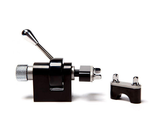 Trick 3 Position Throw-Off with Butt, Trick Drums, Trick, Parts and Accessories, Black, Chrome