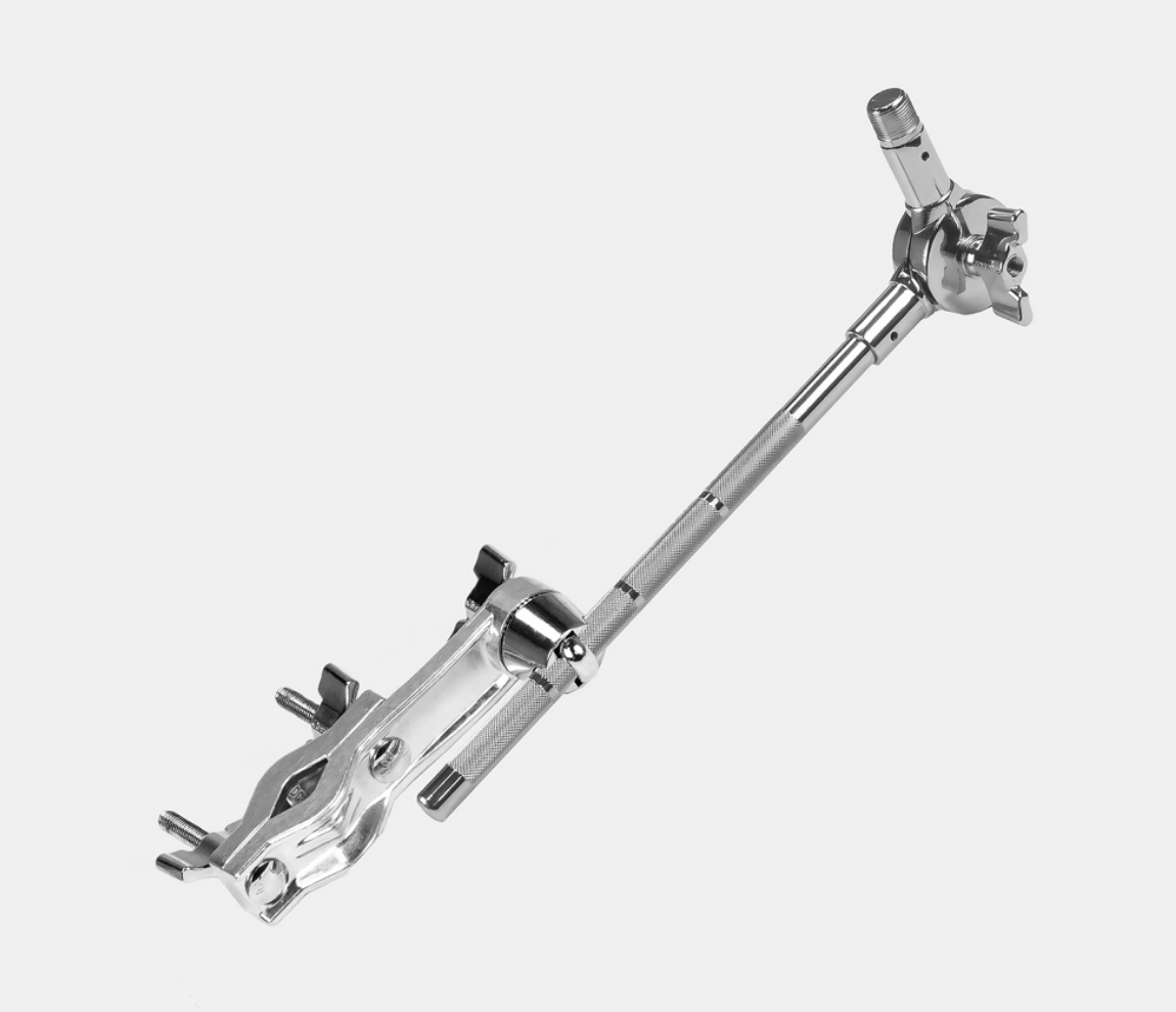 Gibraltar Short Boom With Microphone Holder Attachment - 12.7 Mm Diameter And Gear Tilter 10" - SC-BAMMS