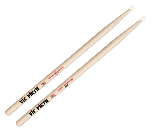 Vic Firth American Classic 2B Nylon Tip Drumsticks