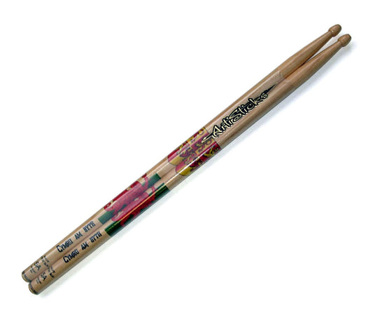 Hot Sticks Welsh Flag Artisticks Series, Hot Sticks, Drumsticks, Wales, Welsh Flag, Artisticks, 5A