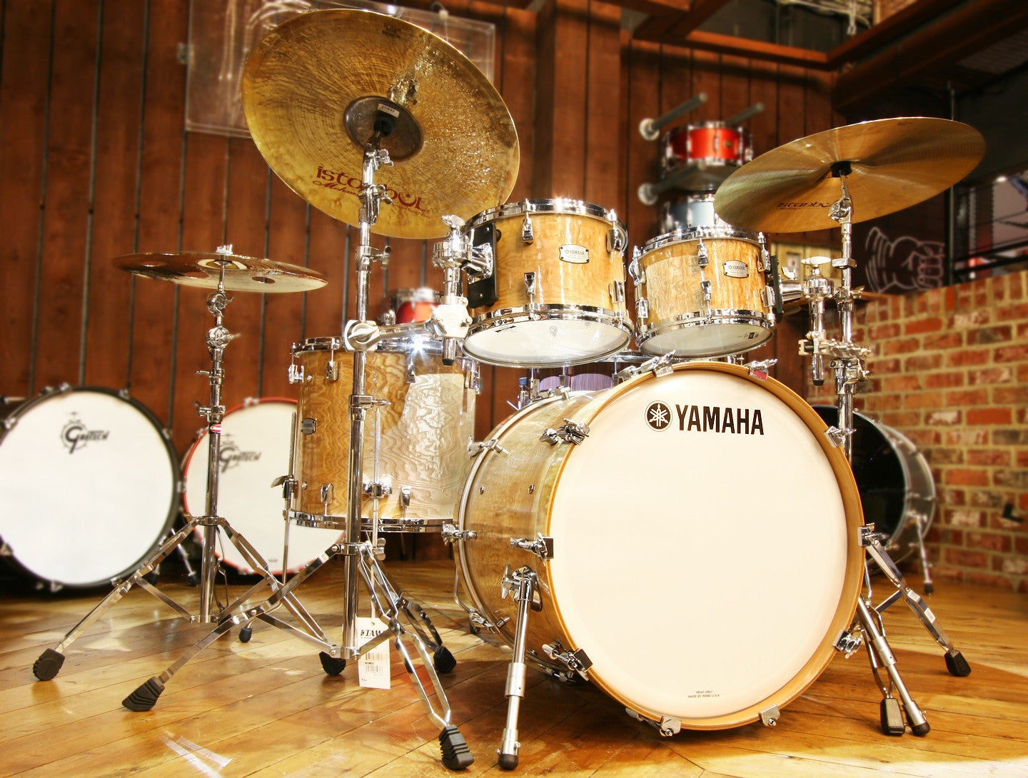 Yamaha PHX Phoenix Textured Natural Drum Kit