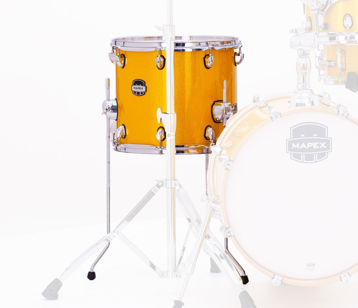 Mapex Mars Birch 14" x 14" Floor Tom In Sunflower Sparkle