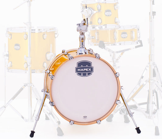 Mapex Mars Birch 18" x 14" Bass Drum In Sunflower Sparkle