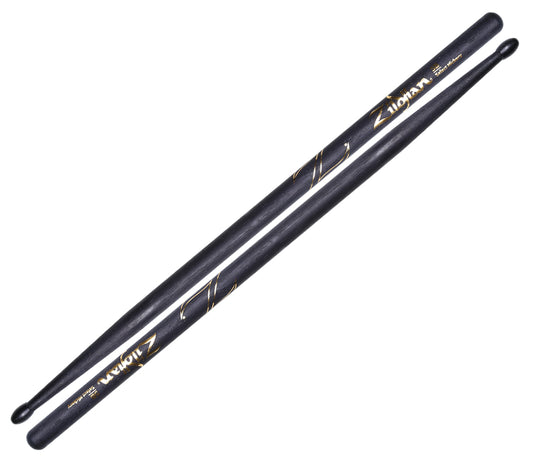 Zildjian 5B Nylon Black Drum Sticks, Zildjian, Drumsticks, Black