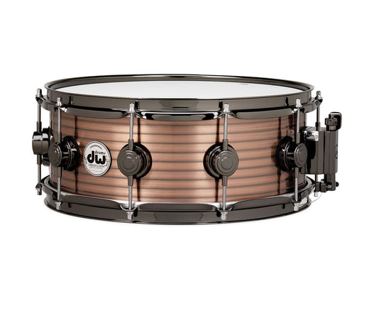 Vintage Steel Collector's Series Snare Copper Finished Steel with Black Nickel Hardware