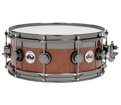 DW Collector's Series Maple/Mahogany Top Edge Specialty Snare Drum