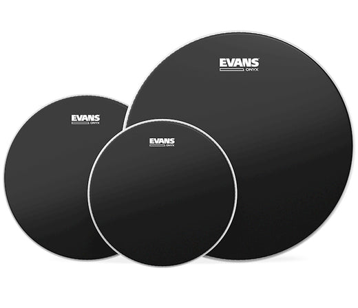Evans Onyx Series Fusion Tom Heads Pack (ETP-ONX2-F)