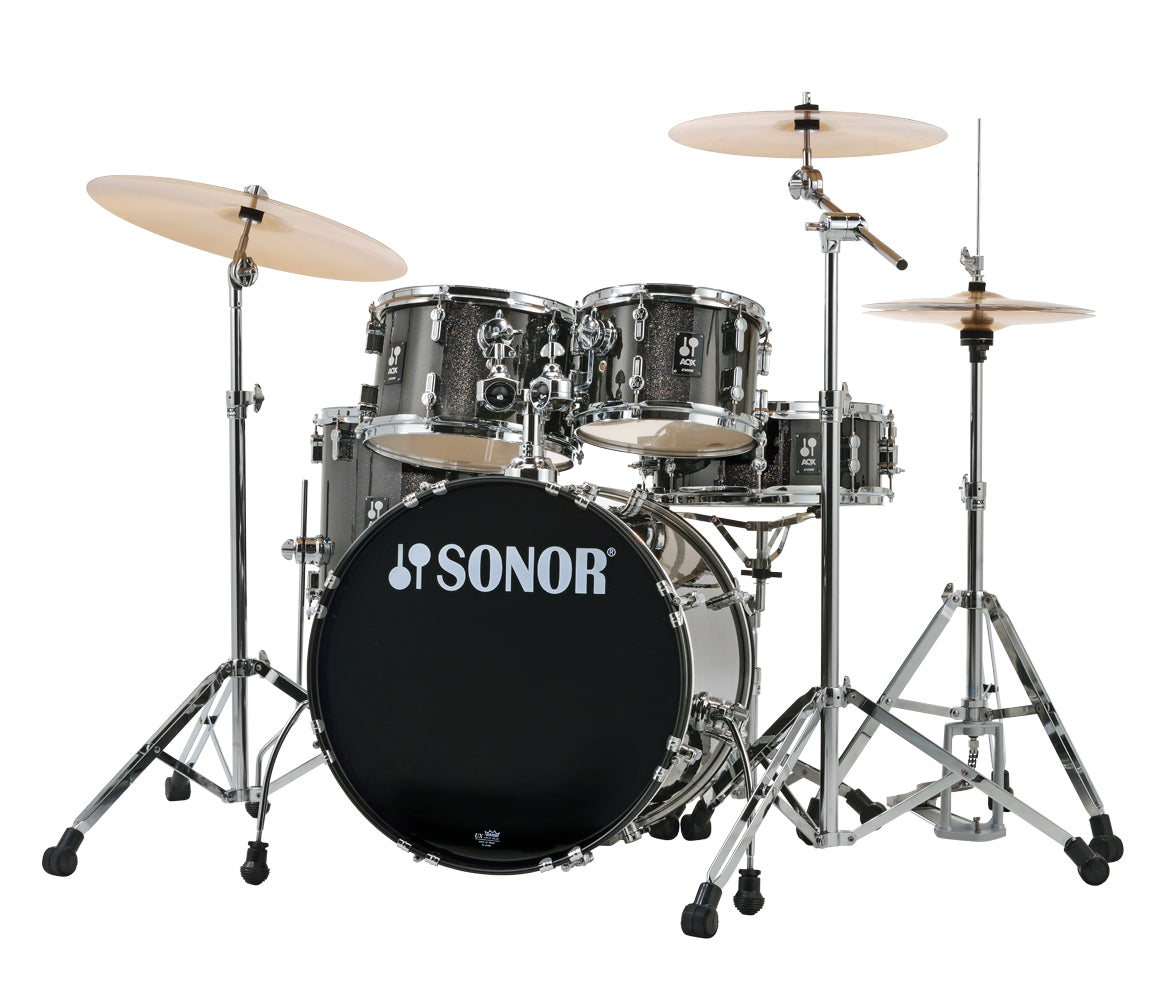 Sonor AQX Studio Set WC In Black Midnight Sparkle