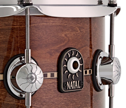 Natal 13" x 6.5" Tulipwood Gloss Inlay Snare Drum, Natal, Snare Drum, Tulipwood, Gloss, 13" x 6.5", Drum Lounge