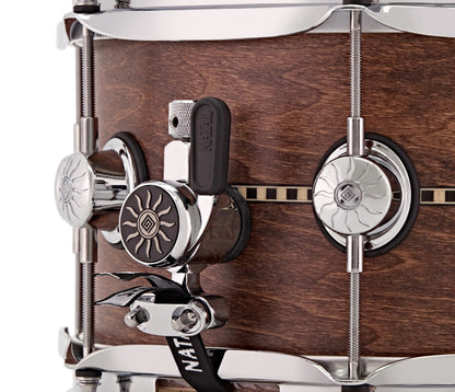 Natal 13" x 6.5" Tulipwood Satin Inlay Snare Drum, Natal, Snare Drum, Tulipwood, Satin, 13" x 6.5", Drum Lounge