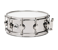 DW Collectors Series Stainless Steel Snare Drum w/Chrome Hardware