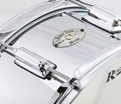 Rogers Powertone 14" x 6.5" Steel Shell Snare Drum w/Beavertail Lugs