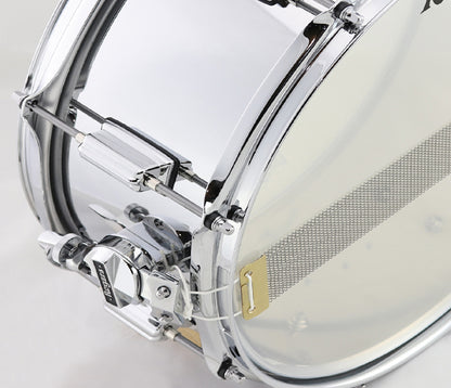 Rogers Powertone 14 x 5 Steel Shell Snare Drum w/Beavertail Lugs