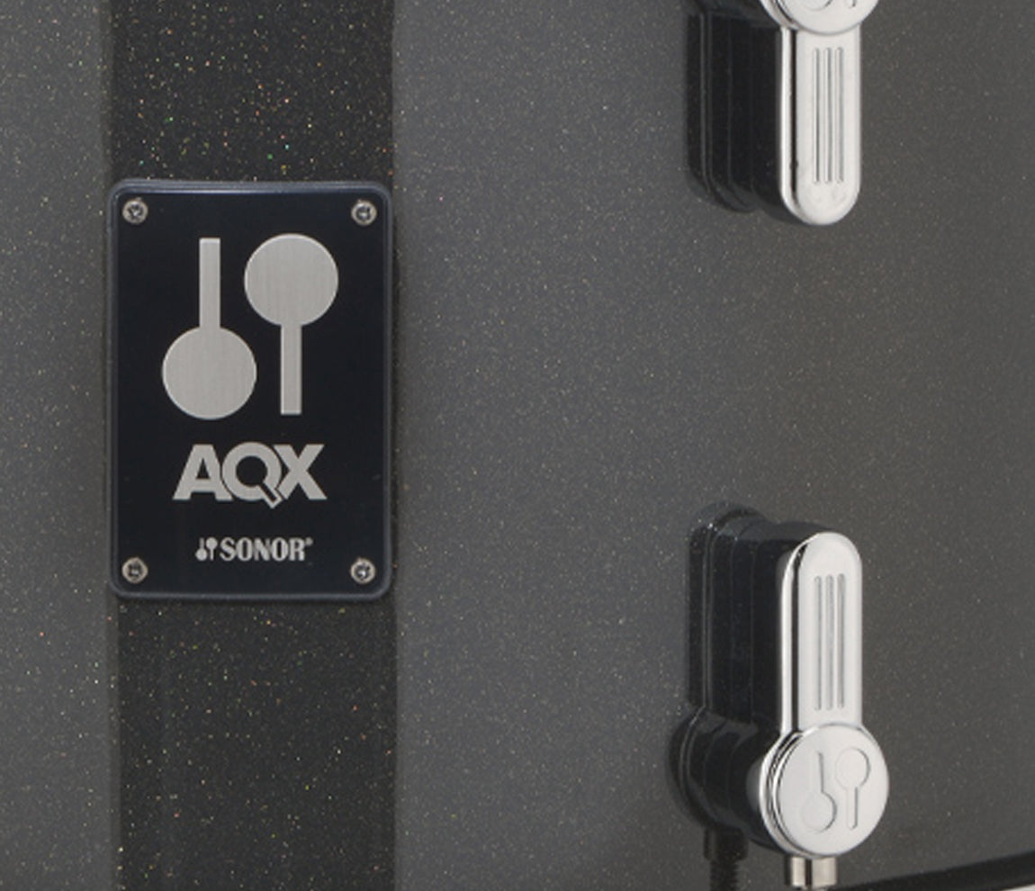 Sonor AQX Jazz Shell Pack In Black Midnight Sparkle